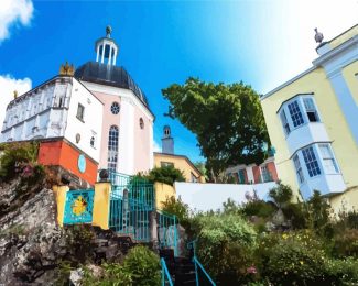 North Wales Portmeirion diamond painting