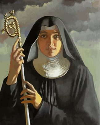 Nun diamond painting