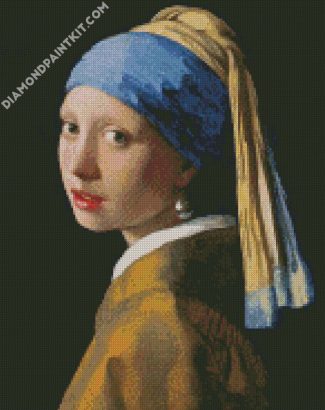 The Girl With Pearl Earring diamond painting