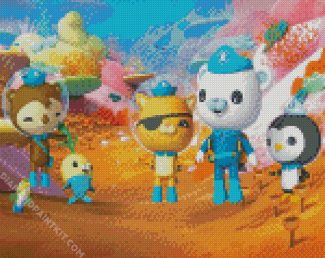 Octonauts diamond painting