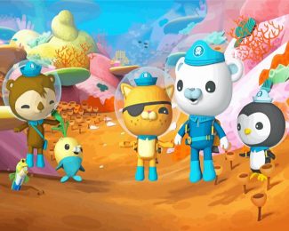 Octonauts diamond painting