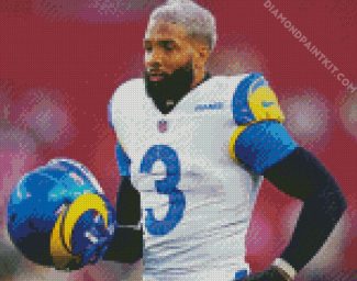 Odell Beckham Jr Sport diamond painting