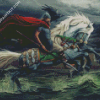 Odin On Horse diamond painting