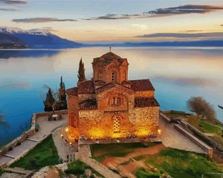 Ohrid Saint John diamond painting