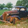 Old Rusty Car diamond painting