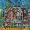 Old Victorian House diamond painting