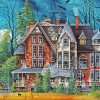 Old Victorian House diamond painting