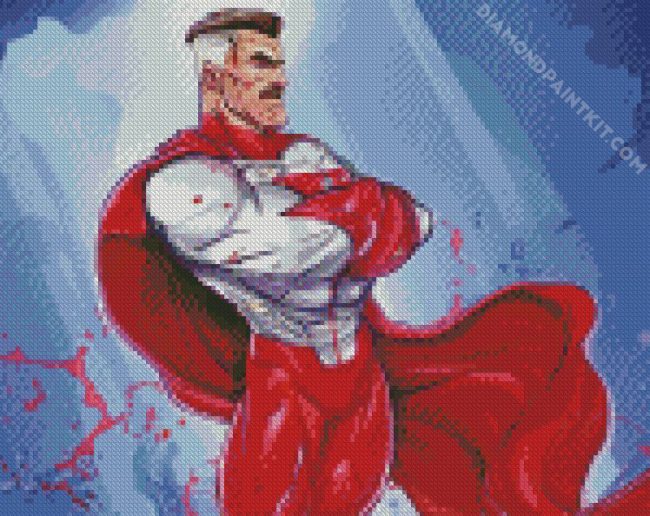 Omni Man Invincible Comics diamond painting