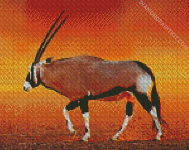 Oryx diamond painting