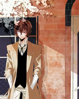 Osamu Dazai Anime Boy diamond painting