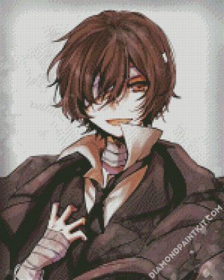 Osamu Dazai Bungo Stray Dogs diamond painting