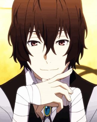 Osamu Dazai diamond painting