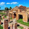 Ostia Antica Monuments diamond painting