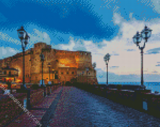 Ovo Castle Naples diamond painting