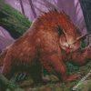 Owlbear Monster diamond painting