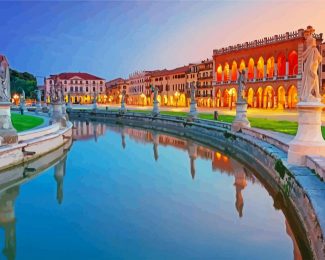 Padua Prato Della Valle Park diamond painting