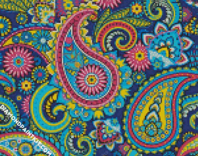 Paisley Art diamond painting