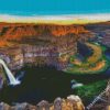 Palouse Falls diamond painting