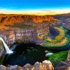 Palouse Falls diamond painting