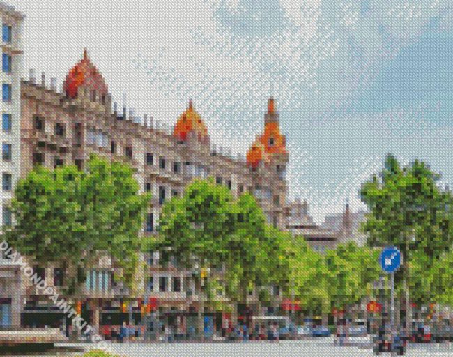 Passeig De Garcia Sagrada diamond painting