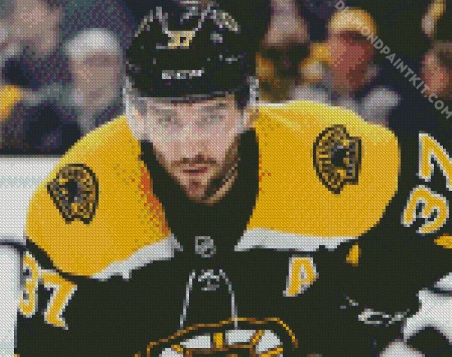 Patrice Bergeron Boston Bruins Player diamond painting