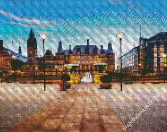 Peace Gardens Sheffield diamond painting