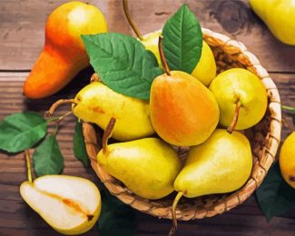 Pears Bowl diamond painting