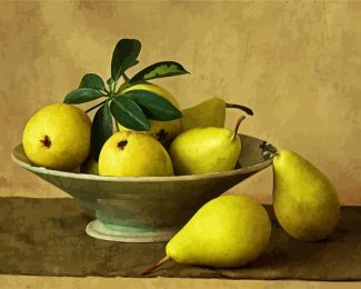 Pears In A Bowl diamond painting