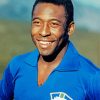 Pele Brazilian Soccer Player diamond painting