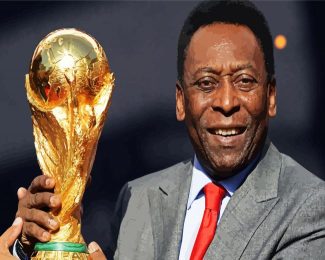 Pele Former Minister Sport diamond painting