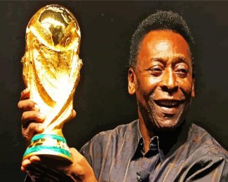 Pele Professional Footballer diamond painting