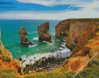 Pembrokeshire diamond painting