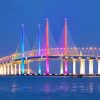 Penang Bridge Malaysia diamond painting