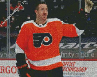 Philadelphia Flyers Ice Hockey Player diamond painting