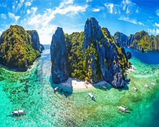 Philippines Palawan Tropical Island diamond painting