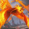 Phoenix Fawkes Harry Potter diamond painting