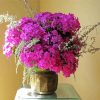 Pink Phlox Vase diamond painting