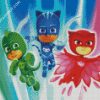 Pj Masks Heroes diamond painting