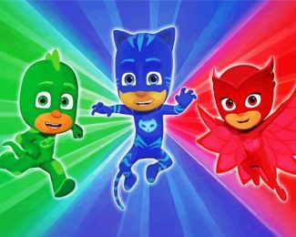 Pj Masks The Heroes diamond painting