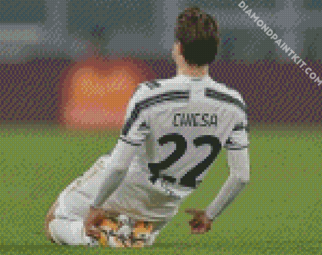 Player Federico Chiesa diamond painting