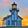 Point Cabrillo Lighthouse Museum Mendocino diamond painting