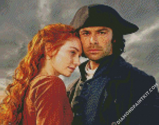 Poldark Couple diamond painting