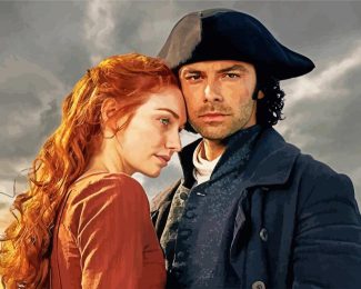 Poldark Couple diamond painting