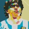 Pop Art Diego Maradona diamond painting