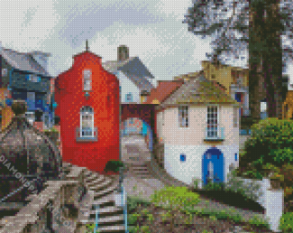 Portmeirion North Wales diamond painting