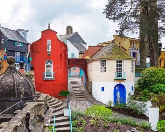 Portmeirion North Wales diamond painting