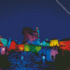 Portmeirion Rainbow Lights diamond painting