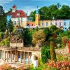 Portmeirion Village diamond painting