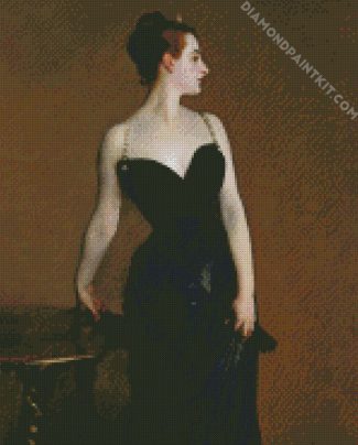 Portrait Of Madame X By John Singer Sargent diamond painting