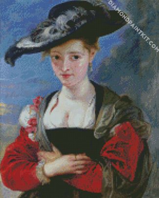 Portrait Of Susanna Lunden By Rubens diamond painting